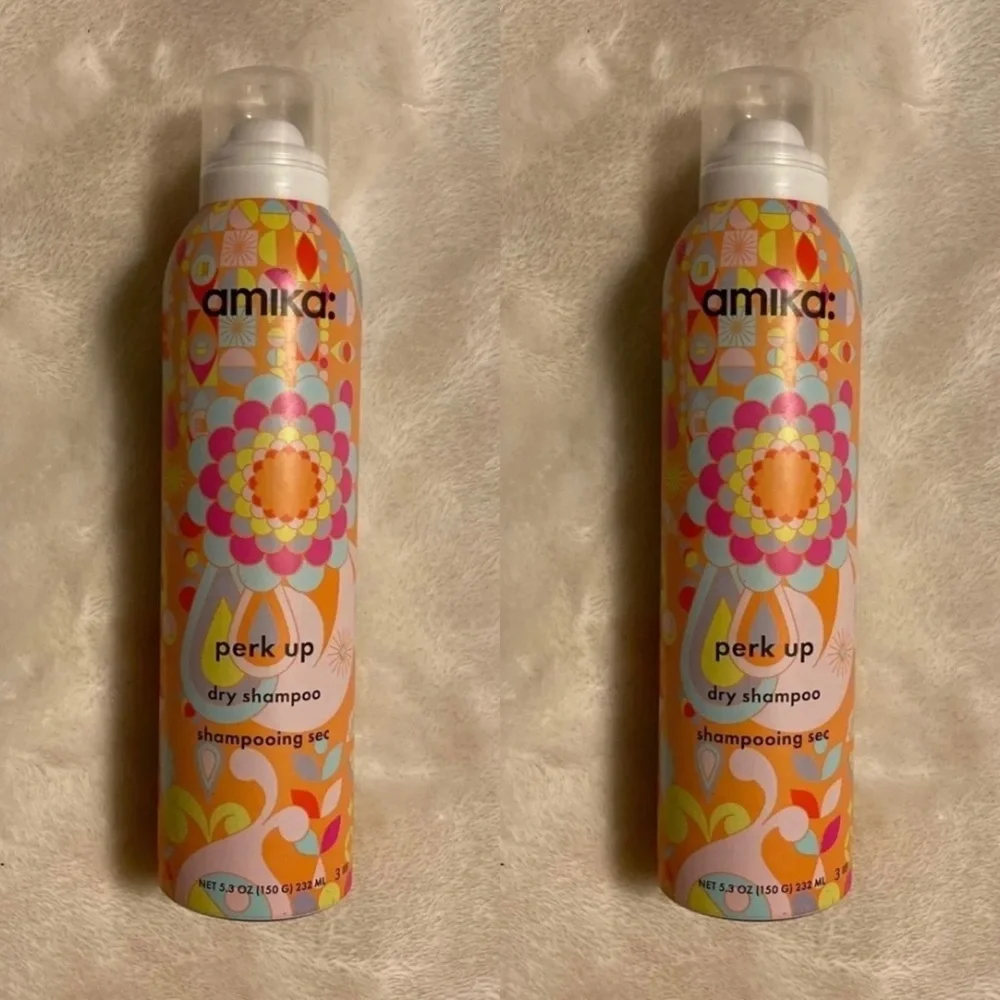 Amika Perk Up Dry Shampoo 5.3 oz DUO